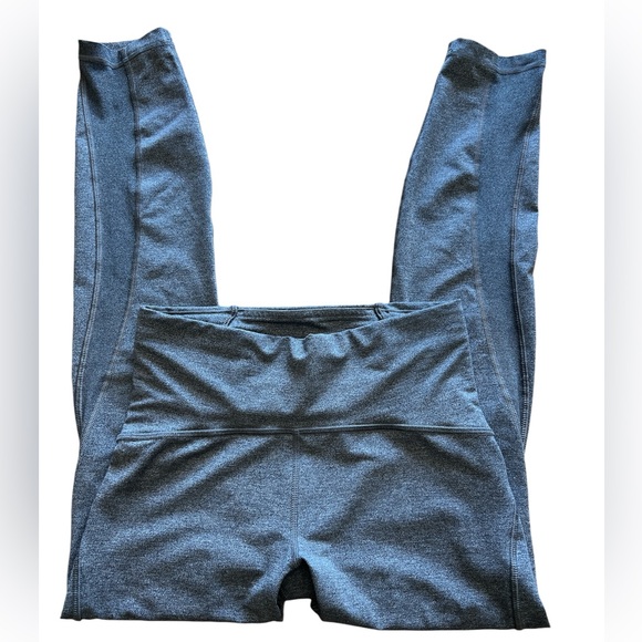Lululemon Sole Training 7/8 Tight graphite gray‎ athletic leggings size 6 - Picture 1 of 9